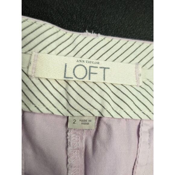 Ann Taylor Loft Pink Shorts Women's 2 - Picture 3 of 5